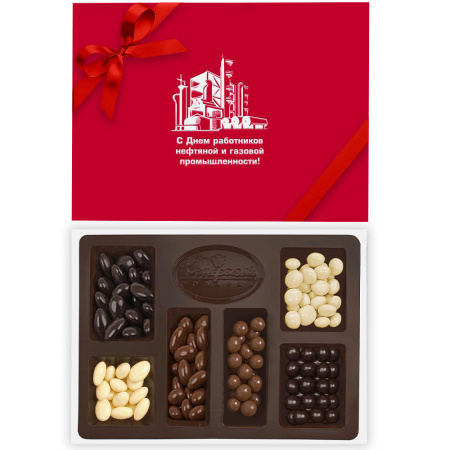 Набор орехов в шоколаде - "День нефтяника" 400г