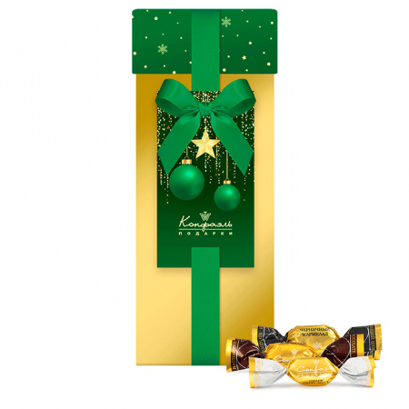 Конфеты  мармеладные глазированные горьким шоколадом 300г