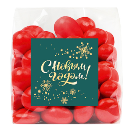 Домик с драже, карамелью, чаем, вареньем