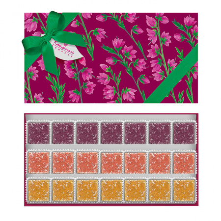 Набор клубничного, черничного и апельсинового мармелада