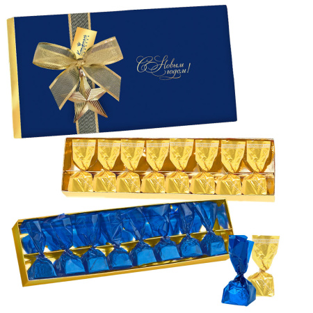 Шоколадные конфеты ассорти, шоколад молочный с фундуком 160г