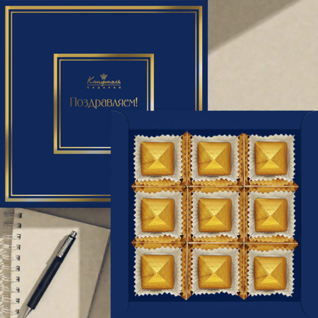 Шоколад горький фигурный 115г