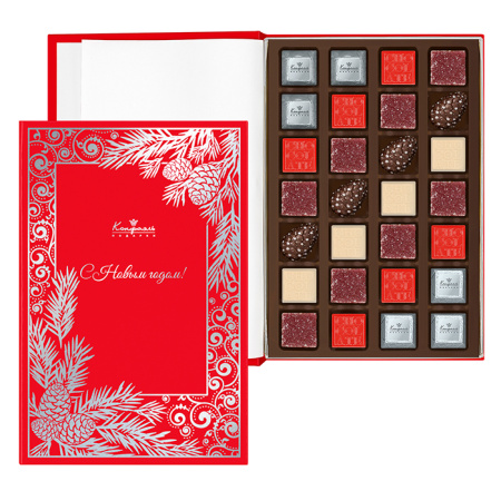 Книга с конфетами ассорти