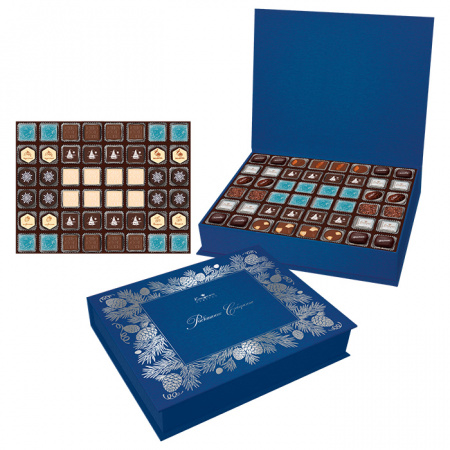 Подарочный набор Роскошное собрание: шоколад, мармелад, конфеты 990г