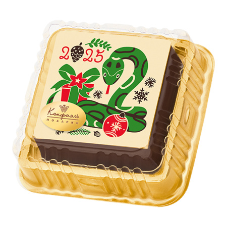 Шоколадное суфле с декором Змея 30г