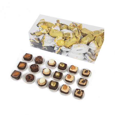 Набор конфет ручной работы и сухофруктов