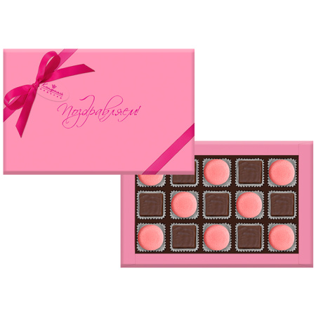 Набор ванильного суфле и мармелада со вкусом личи