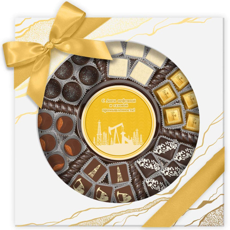 Набор цукатов, драже, шоколада "День нефтяника" 360г