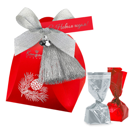 Набор конфет ассорти - С Новым Годом - 205г