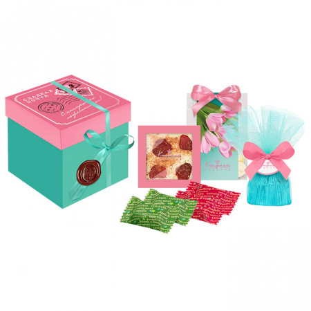 Набор шоколада, мармелада-суфле, цукатов