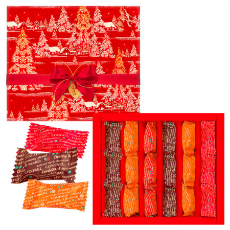 Конфеты суфле+мармелад глазированные 270г