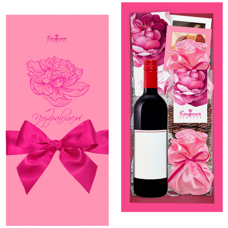 Набор конфет: драже, мягкий грильяж, шоколад