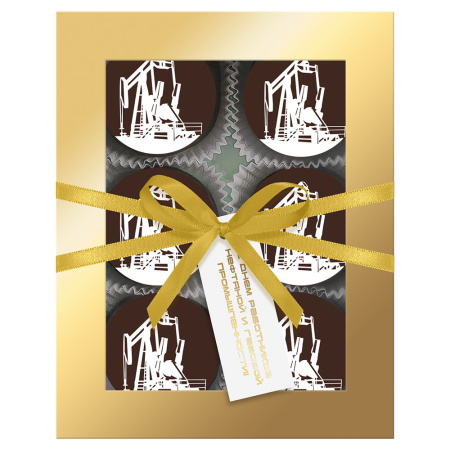 Шоколадное суфле в горьком шоколаде "День нефтяника" 180г