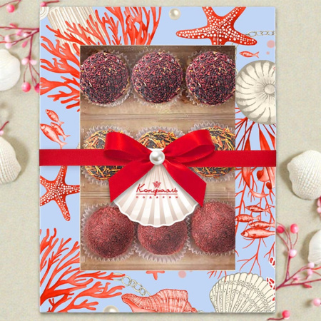 Конфеты ручной работы (финиковыйтрюфель) 150г