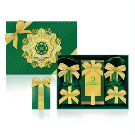 Набор конфет: мармелад-суфле, драже, чай 1325г