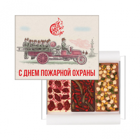 Набор горького, белого и молочного шоколада с добавками по индивидуальному заказу