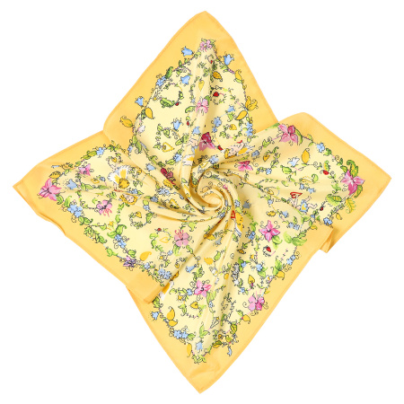 Платок желтый (52х52см)