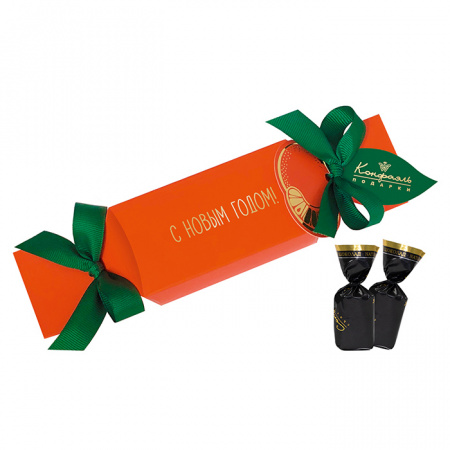 Хлопушка: конфеты глазированные "Мягкий грильяж" 130г