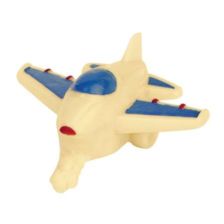 Скульптура из белого шоколада самолетик