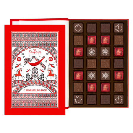 Книга с конфетами ассорти, суфле 240г