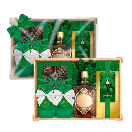 Подарочная шкатулка: драже, конфеты 820г