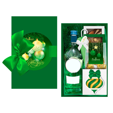 Подарочный набор: шоколад, мармелад, конфеты 330г