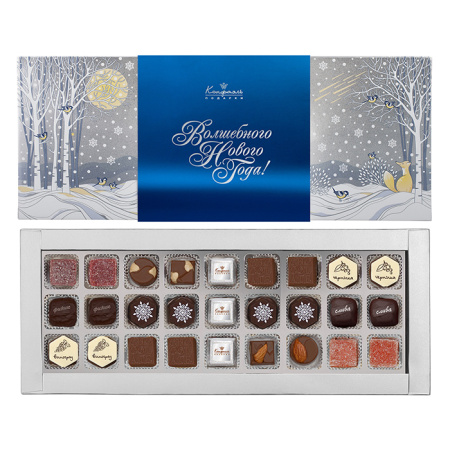 Подарочный набор: шоколад, конфеты, мармелад, Ассорти 290г