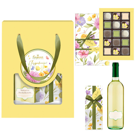 Набор: шоколадные конфеты ассорти, суфле-безе