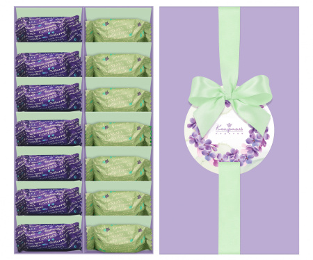 Набор мармелада и суфле в шоколаде