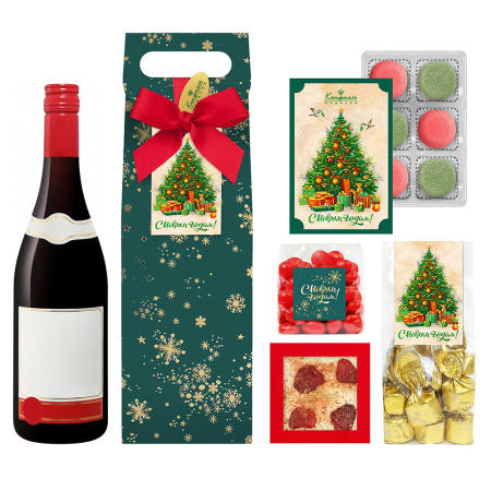 Набор с конфетами: мармелад, ассорти, драже