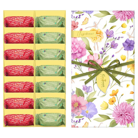 Фруктовый мармелад и суфле в шоколаде набор 210г