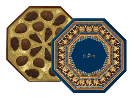 Набор конфет ассорти восьмигранник 200г