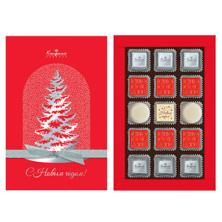 Набор конфет ассорти и мармелада 155 г - С Новым Годом!