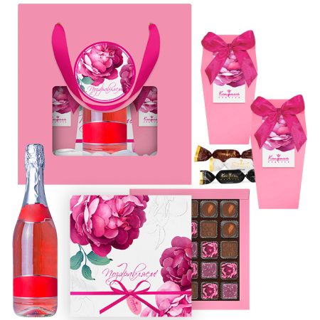 Пакет с конфетами: ассорти, сухофрукты, мягкий грильяж