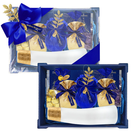 Шкатулка с конфетами ассорти, суфле, драже