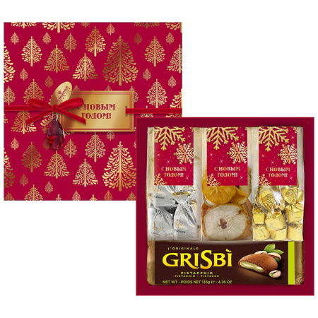 Набор с конфетами суфле-безе, ассорти, фруктовые чипсы, печенье