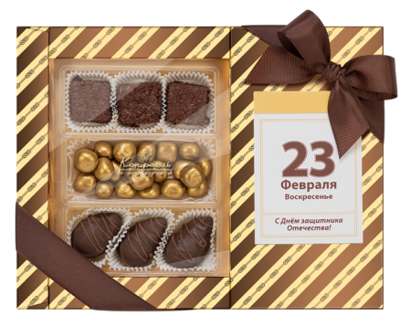 Набор конфет ручной работы и драже 135г