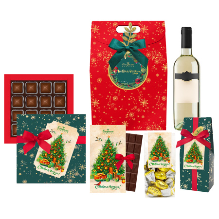 Набор: ассорти, шоколад, мармелад, сухофрукты