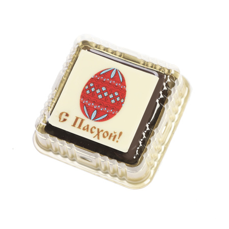 Суфле ванильное в шоколаде с Пасхой!