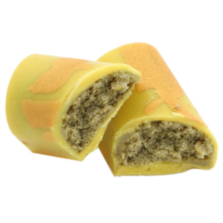 Дубайский лимонный шоколад с фисташковой начинкой 10г Дубайский лимонный шоколад с фисташковой начинкой 10г