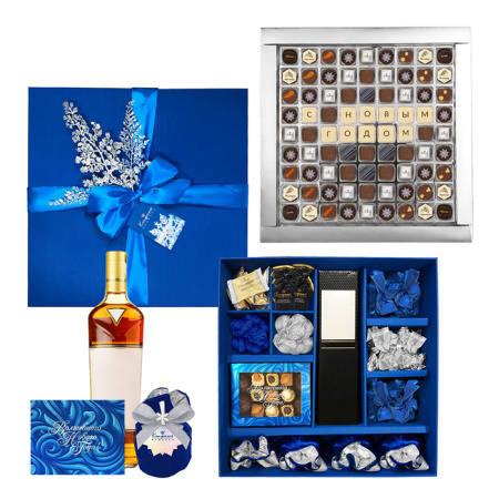 Подарочный набор: шоколад, драже, конфеты, крр 4370г