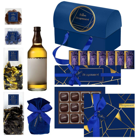 Набор сухофрукты в шоколаде, мермелад-суфле, драже