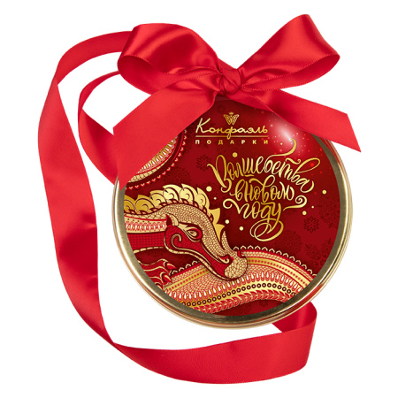 Медаль из молочного шоколада Волшебного Нового Года!