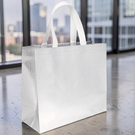 Сумка серебряная 32*12*28 см