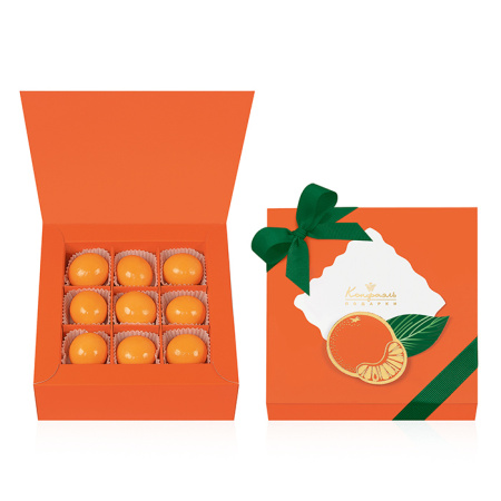 Драже "Мандарин" в шоколаде 135г