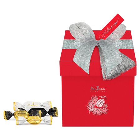 Набор сухофруктов и мармелада в шоколаде