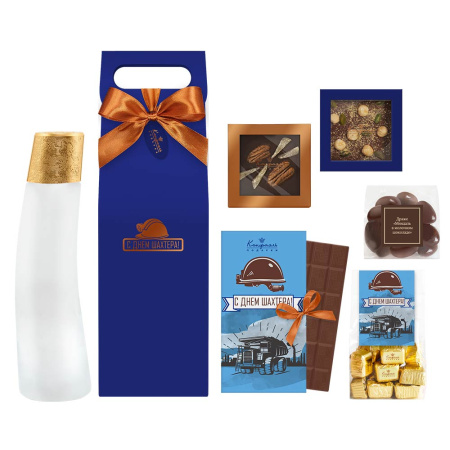 Набор шоколада, конфет, драже "С Днем шахтера"
