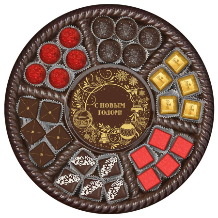 Шоколад молочный, конфеты ассорти, конфеты ручной работы набор 340г