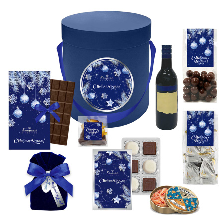 Набор с конфетами и шоколадом: мармелад, драже, цукаты, карамель