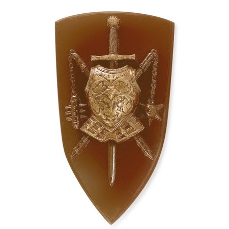Щит и меч из молочного шоколада